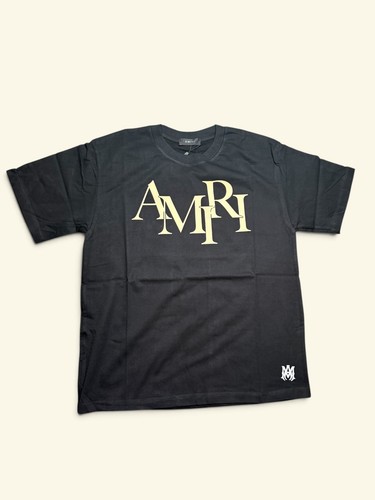 Amiri staggered logo tee - staggered,